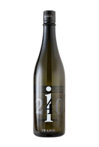 Rượu Sake IWANOI I240 JUNMAI GINJO YAMADA NISHIKI MUROKANAMAGENSHU  (720ml)